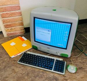 初代 iMac ／ Apple USB Mouse M4848 ／Apple Keyboard M2452 i13571 全体的に傷汚れあり 動作確認済　140サイズ発送