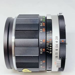 外観美品＊ミランダ AUTO-MIRANDA E 28mm F2.8 カメラ レンズキャップ・ケース付の画像6