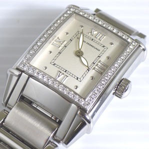 ジラールペルゴ GIRARD PERREGAUX ヴィンテージ1945 25740 レディース 純正ダイヤ シルバー usedの画像1