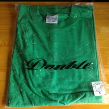 DOUBLE グリーン L Tシャツ 出品検索→ GAMSB_画像1