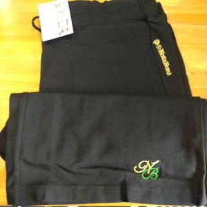 NESTA BRAND Nesta Brand black Gold Logo L shorts exhibition search - GAMSB HB