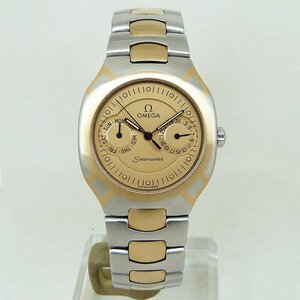 中古オメガ【OMEGA】 396.1222 シーマスター ポラリス デイデイト SS×YG QZ