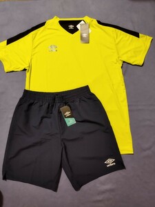 [ new goods special price! regular price total 7590 jpy .53%OFF!] Umbro (UMBRO) soccer wear / UUUTJA60 /UAS6700P/ top and bottom set / size O(LL)