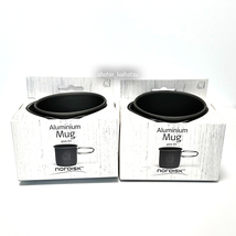 国内送料無料！ノルディスク マグカップ 400ml ペア アルミ製 ★2個セットNordiskアルミニウムAlminium Mug pair_画像1