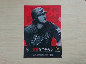 小笠原道大 WBC クリアファイル◇非売品◇未使用