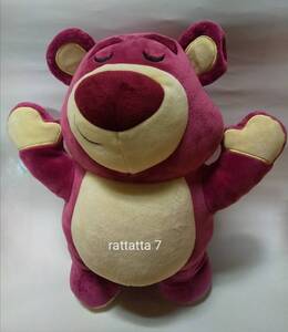 ☆Disney Store☆Toy Story3☆Lotso Huggin Bear☆Plush☆ディズニーストア☆トイストーリー3☆ロッツォ・ハグベア☆テディベア