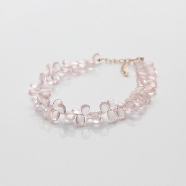 ローズクォーツ ブレスレット rose quartz bracelet