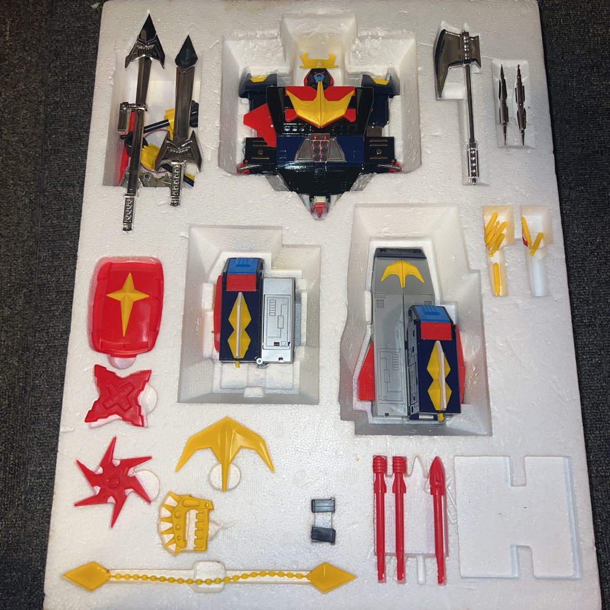 当時物 野村トーイ 宇宙戦士バルディオス トリプルクロス ダイキャスト