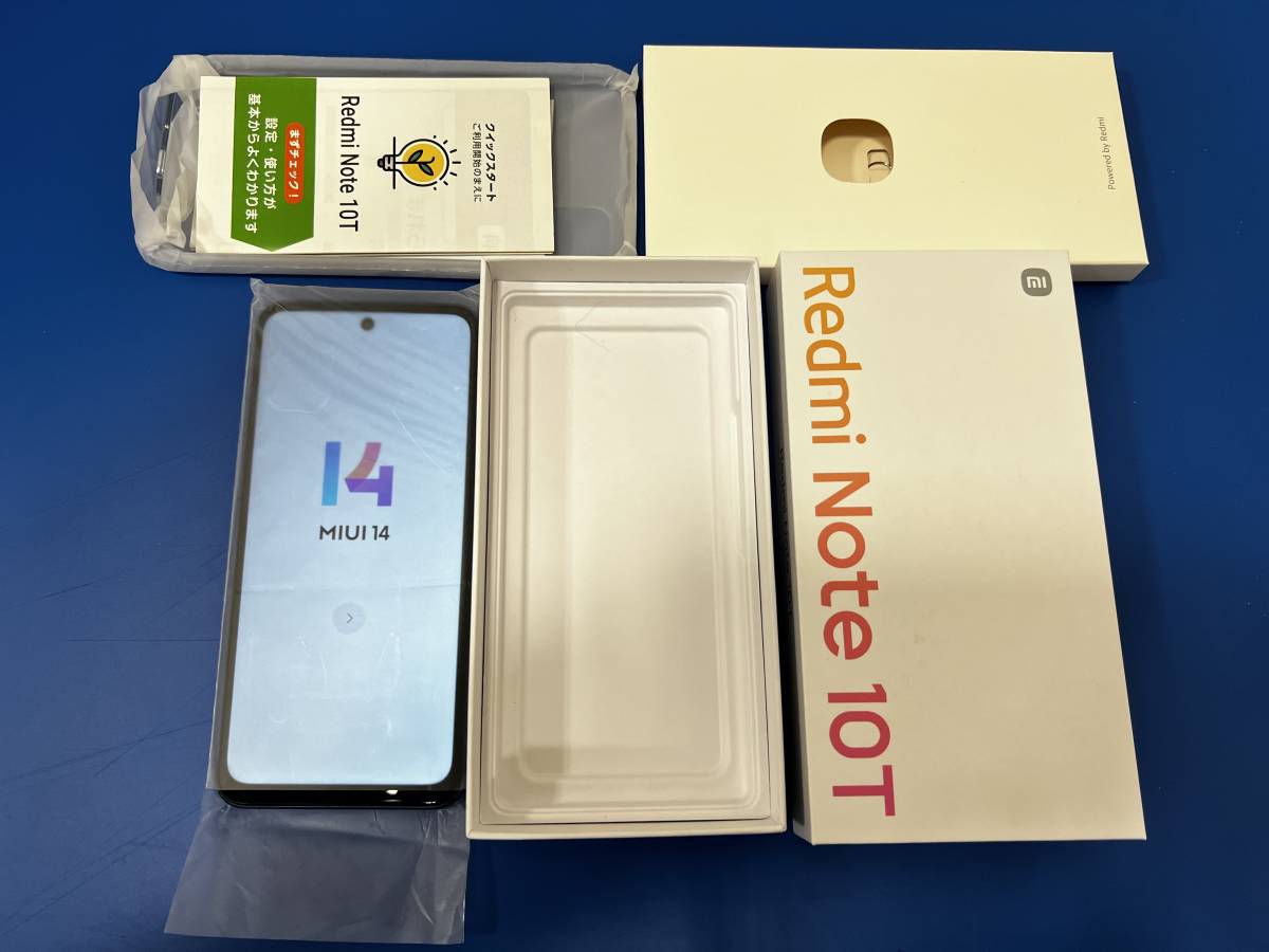 未使用に近い【判定〇/Simフリー】Softbank Xiaomi Redmi Note 9T 5G