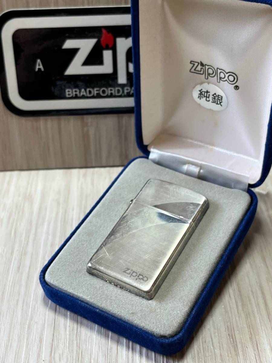 ヤフオク! -「zippo スターリング スリム」(Zippo) (ライター)の落札