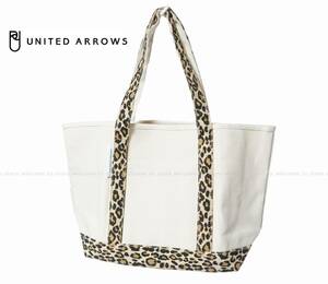 ■■【新品・未使用品】UNITED ARROWS（ユナイテッドアローズ）レオパード柄トートバッグ ■■