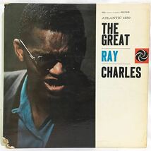 【USオリジナル/MONO/両溝】RAY CHARLES / THE GREAT RAY CHARLES_画像1