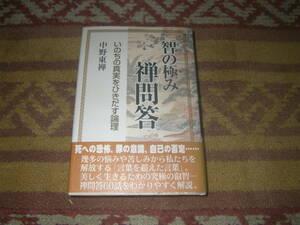 智の極み 禅問答　美しく生きるための究極の叡智。禅問答60話をわかりやすく解説。いのちの真実をひきだす論理。中野東禅