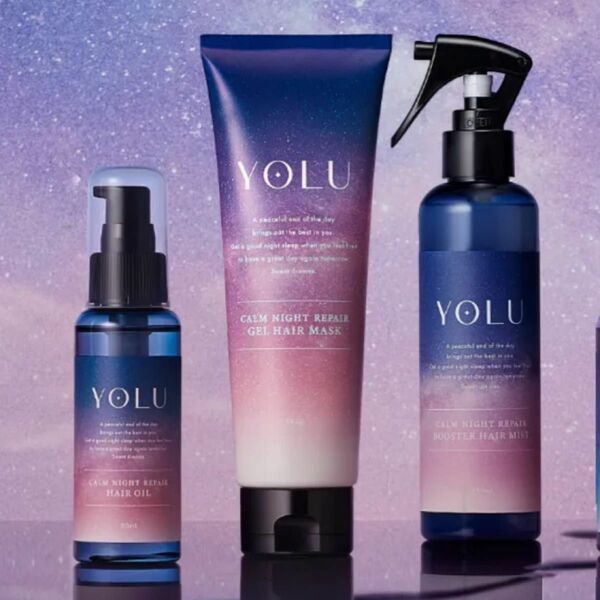 【新品、未使用】YOLU ヘアオイル、ジェルヘアマスク、ヘアミスト《３点セット》