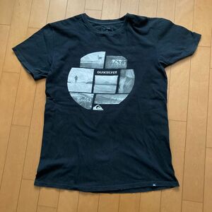 クイックシルバーTシャツ　黒