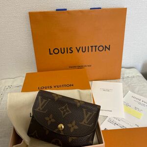 【美品】ルイヴィトン　LOUIS VUITTON 財布　コインパース　ポルトモネ・ロザリ M62361 UB4240 