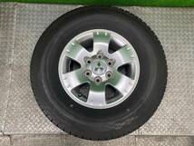 265/70R16 DUNLOP GRAND TREK PT3 2022年製 ラジアルタイヤ 夏 4本 ミツビシ純正 パジェロ アルミセット 16×7J PCD135.5 46 6穴_画像5