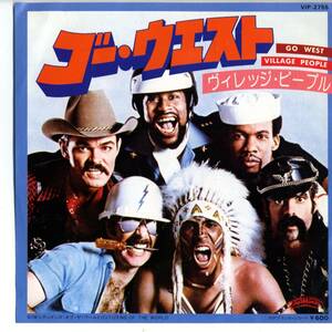 Village People 「Go West/ Citizens Of The World」国内盤EPレコード　