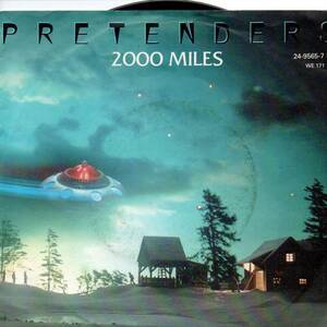 Pretenders 「2000 Miles/ Fast Or Slow The Law's The Law」ドイツ盤EPレコード　（クリスマス関連）