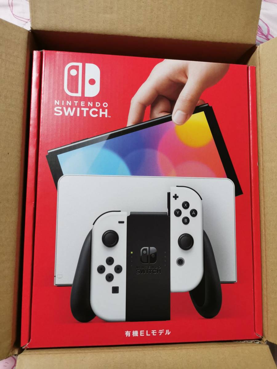 Nintendo Switch(有機ELモデル) Joy-Con(L)/(R) ホワイト(HEGSKAAAA