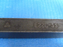 中古現状渡品 三菱マテリアル 外径切削用バイトホルダー E22L-33 MITSUBISHI_画像2