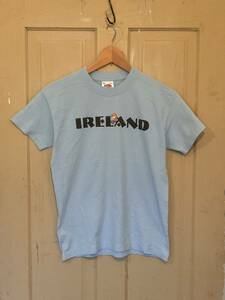 90s FRUIT OF THE LOOM IRELAND ユーロ ヴィンテージ Tシャツ キッズ ジュニア 古着 ヨーロピアン 140