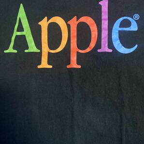 激レア Apple Tシャツ ブラック 企業Tシャツ サイズXL Google アップル Tシャツ IBM Tシャツの画像2