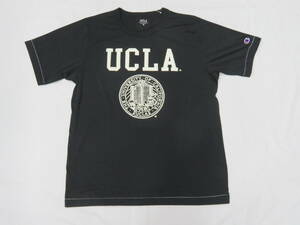 421　CHAMPION チャンピオン [UCLA DRYSAVER] Tシャツ　黒（L）