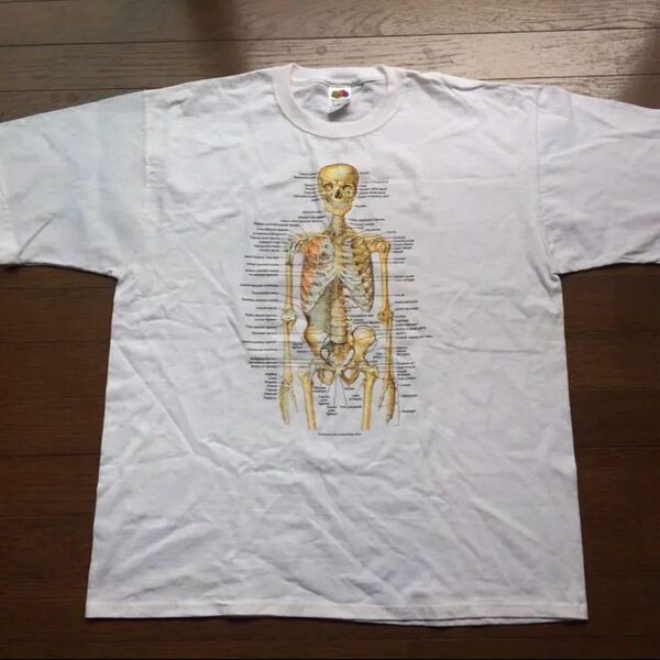 カートコバーン 愛用 Anatomical chart Vintage 骨格図 Tシャツ nirvana アナトミカルチャート新品