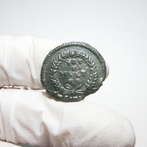 【古代ローマコイン】Julian II（ユリアヌス2世）クリーニング済 ブロンズコイン 銅貨 フォリス(2nQiKxV4Tz)_画像6