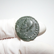 【古代ローマコイン】Julian II（ユリアヌス2世）クリーニング済 ブロンズコイン 銅貨 フォリス(2nQiKxV4Tz)_画像4