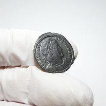 【古代ローマコイン】Constantine I（コンスタンティヌス1世）クリーニング済 ブロンズコイン 銅貨 フォリス(8wfdtjcWY3)_画像5