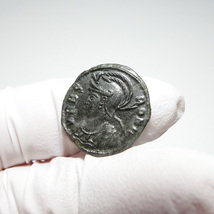 【古代ローマコイン】VRBS ROMA（ローマ市記念）クリーニング済 ブロンズコイン 銅貨 フォリス(y8CgWEdean)_画像4