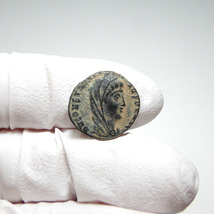 【古代ローマコイン】Constantine I（コンスタンティヌス1世）クリーニング済 ブロンズコイン 銅貨 フォリス(fG4E3PZ7DG)_画像3