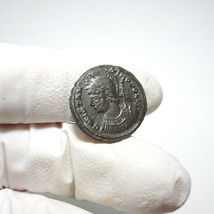 【古代ローマコイン】City Commem（コンスタンティノポリス記念）クリーニング済 ブロンズコイン 銅貨 フォリス(MF4MZnQGzu)_画像5