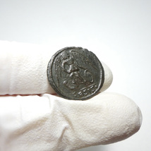 【古代ローマコイン】City Commem（コンスタンティノポリス記念）クリーニング済 ブロンズコイン 銅貨 フォリス(MF4MZnQGzu)_画像8