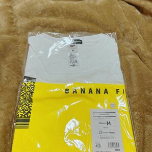 BANANAFISHTシャツ Mサイズ コラボTシャツ 、プリントはあの航空券です。