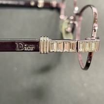 上9126 Dior メガネフレーム　レンズなし　CD7748J ピンク系カラー_画像5