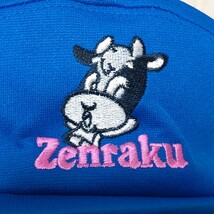 昔の ZENRAKU 全酪連 キャップ 帽子 牛 乳牛 牛乳 酪農 全国酪農業協同組合連合会 農業 レトロ 昭和レトロ 90s_画像4