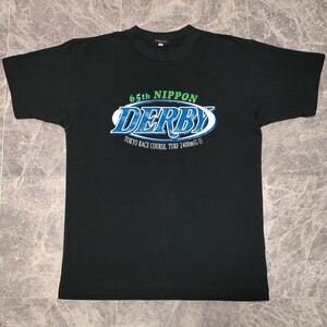 未使用 第65回 日本ダービー Tシャツ 1998 JRA 競馬 スペシャルウィーク 武豊 GⅠ