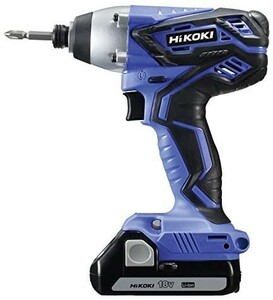 HiKOKI(ハイコーキ) 18V コードレスインパクトドライバ 1.5Ah バッテリ2本・充電器・ケース付