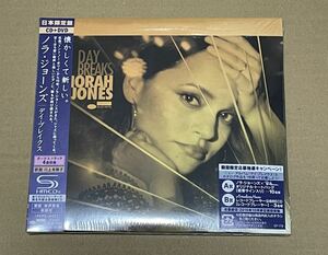 未開封 送料込 SHM-CD Norah Jones - Day Breaks CD+DVD / ノラ・ジョーンズ / UCCQ9039