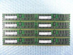 1OJG // 32GB 8枚セット 計256GB DDR4 19200 PC4-2400T-RB1 Registered RDIMM 2Rx4 MTA36ASF4G72PZ-2G3B1RK // Dell PowerEdge R730 取外