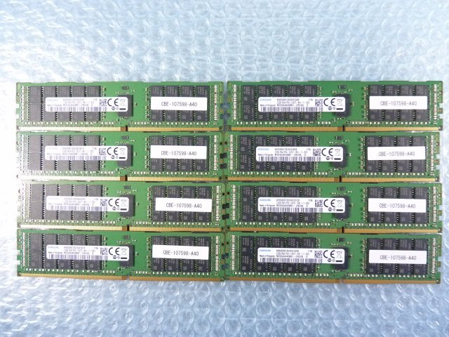 1OKZ // 32GB 8枚セット計256GB DDR4 19200 PC4-2400T-RA1 Registered