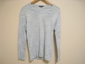 ABAHOUSE Abahouse long sleeve T-shirt long sleeve long T light blue light blue size 2