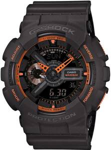 【新品 】カシオ Gショック GA-110TS-1A4JF G-SHOCK CASIO ブラックオレンジ