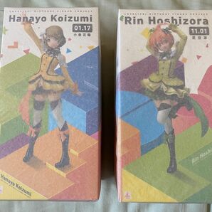 電撃屋 ラブライブ！星空凛 & 小泉花陽 Birthday PJ PVC1/8 特典 フィギュア クリアファイル付き