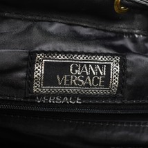 1点限定 ジャンニヴェルサーチ リュック バックパック サンバースト ストライプ ヴィンテージ GIANNI VERSACE_画像9