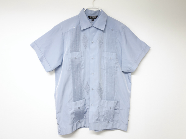 CUBA SHIRT オープンカラー　刺繍 シャツ #5