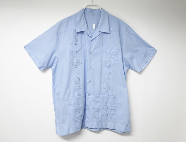 CUBA SHIRT オープンカラー　刺繍 シャツ #2